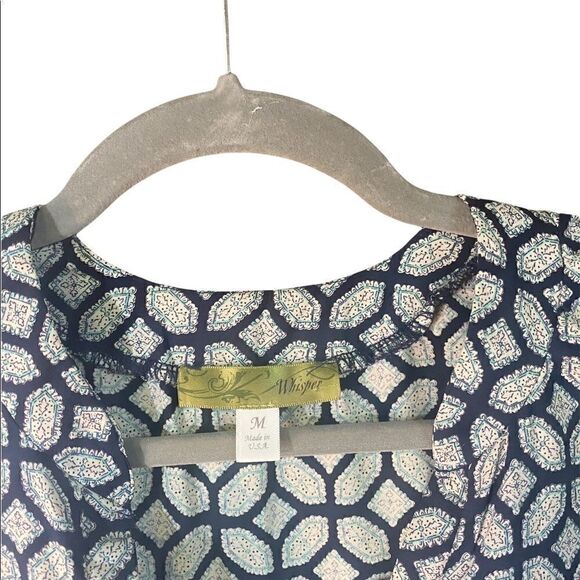 2 for $20! Whisper patterned shirt sleeves button - Picture 3 of 13